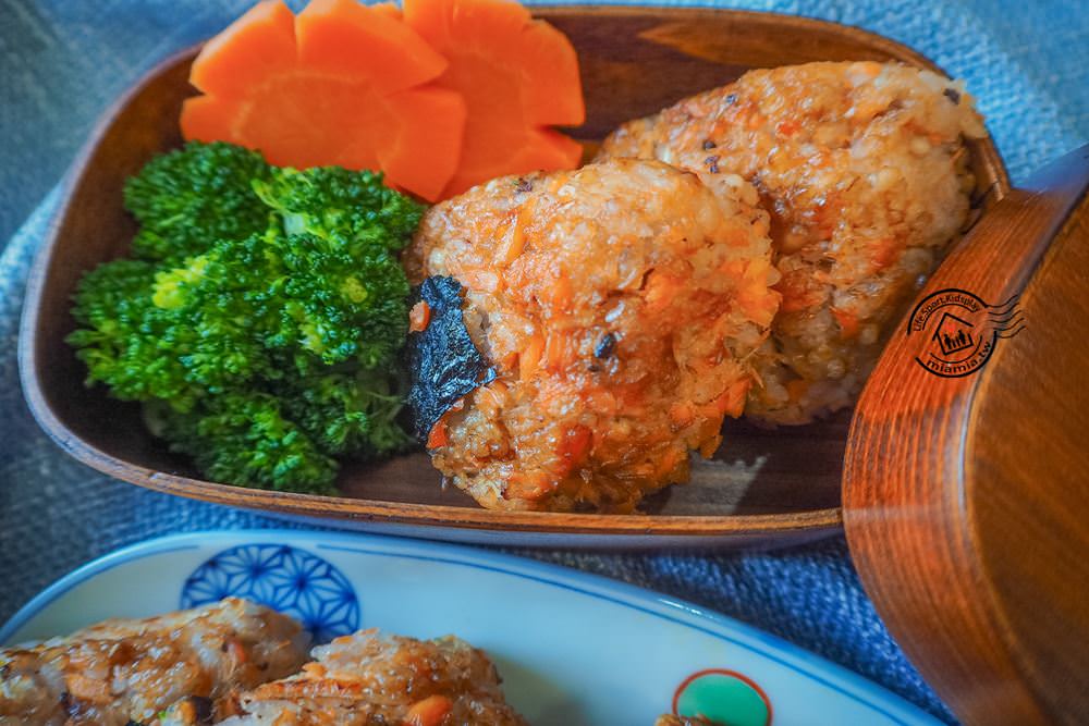 野餐食譜。日式鮭魚飯糰 李錦記
