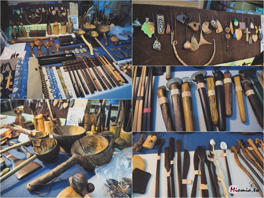 2018木咖市集 木工雕刻展 10元積木 木材廢料 手工藝 DIY 台中木雕課程
